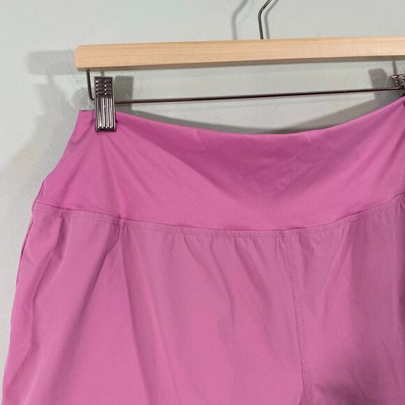 Gilly Hicks by Hollister Pink High Rise Lined Active Running Shorts Size XL - Picture 5 of 7
